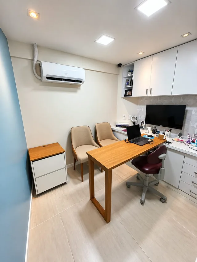 Sala administrativa da Plage Odontologia