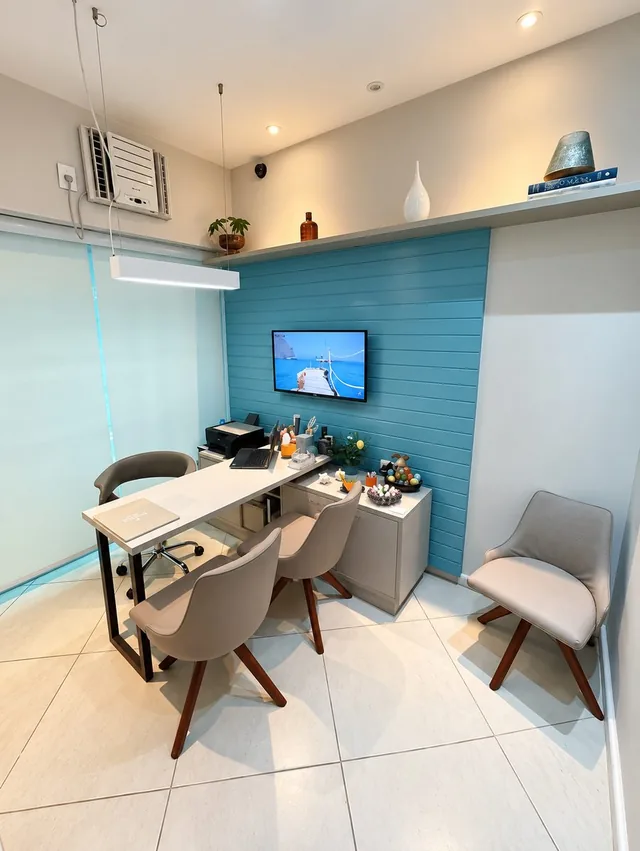 Sala de atendimento da Plage Odontologia